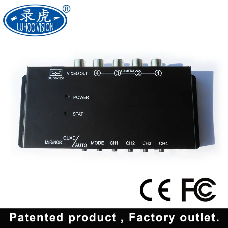 
Vehicle 4-ch Color AHD Portable DVR 12 Volt Digital Video Recorder From China Manufacturer 