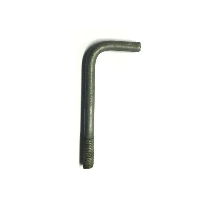 ASME B 18.31.5 Hook Bolts Right Angle Bend L shaped Foundation Anchor bolt