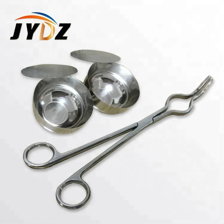 Class A 99.95% high purity 10ml small platinum crucible with topcover