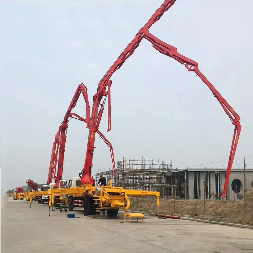Factory price concrete pump truck dimensions Concrete cantilever pump truck truck mounted concrete pump