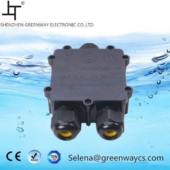 Greenway M686-4 Europe type enclosure Professional production Plastic IP68 waterproof junction box