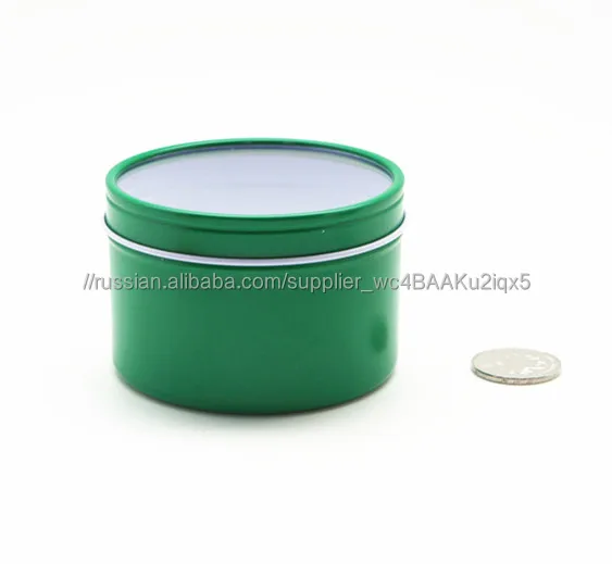 Очистить Окно Коробка Олова Косметический Пищевой Жести Консервных Банок