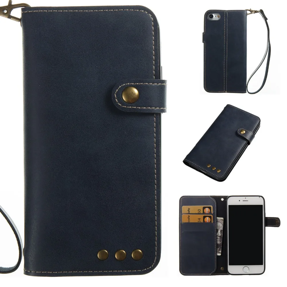 Лучший продавец кошелек кожаный флип чехол для телефона для iphone 8 8 плюс