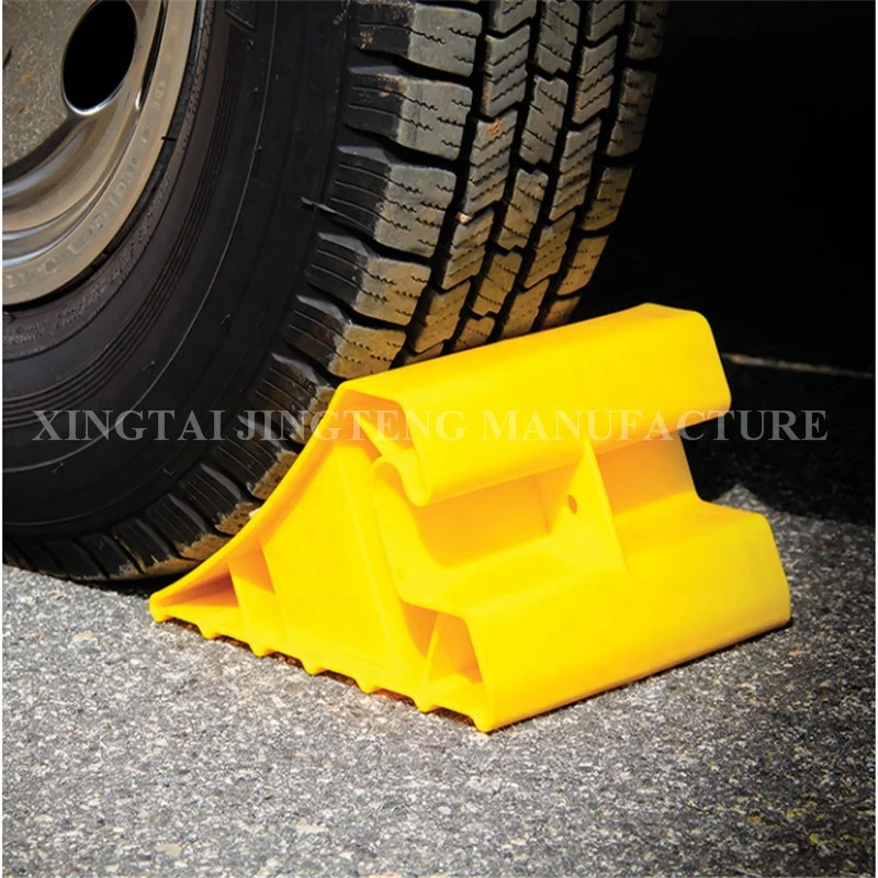 Plastic Car Wheel Chock/Stopper/ Block for RV Caravan motorhome and caravan chock parts
