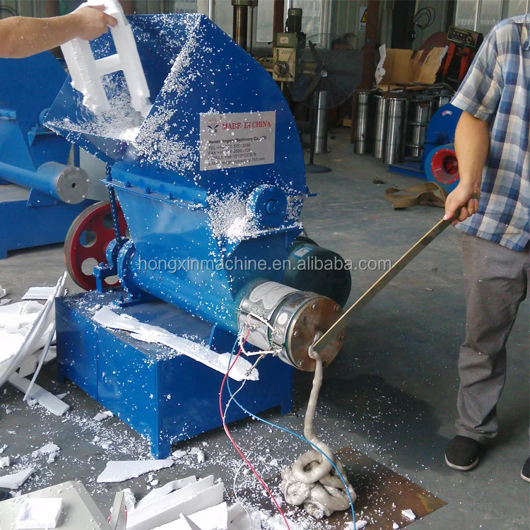 professional plastic pelletizing machine, EPS foam recycling hot melting machinery