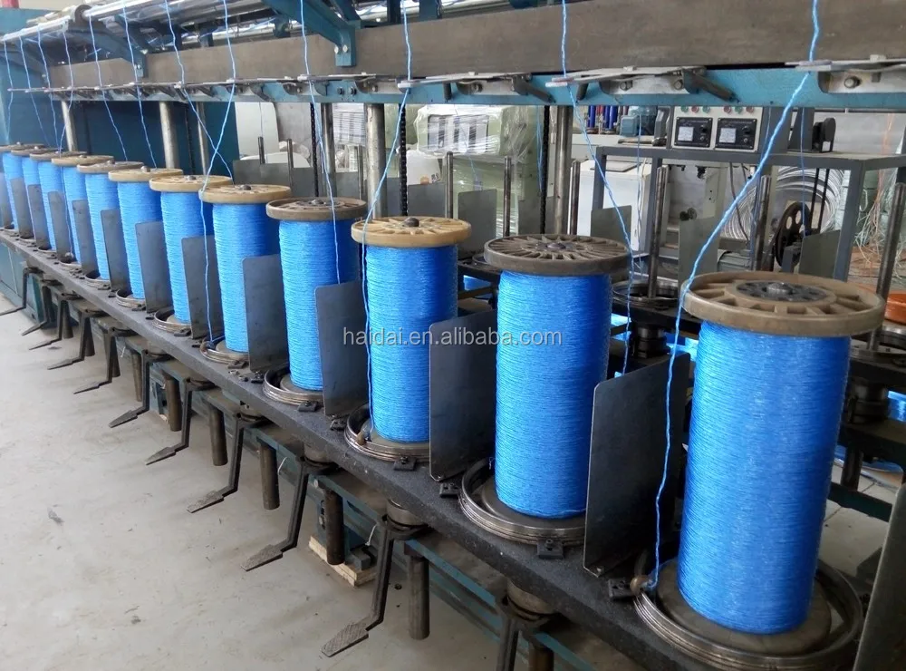 PE PP Моноволокна Веревку Пряжи Экструдер Машина Линии