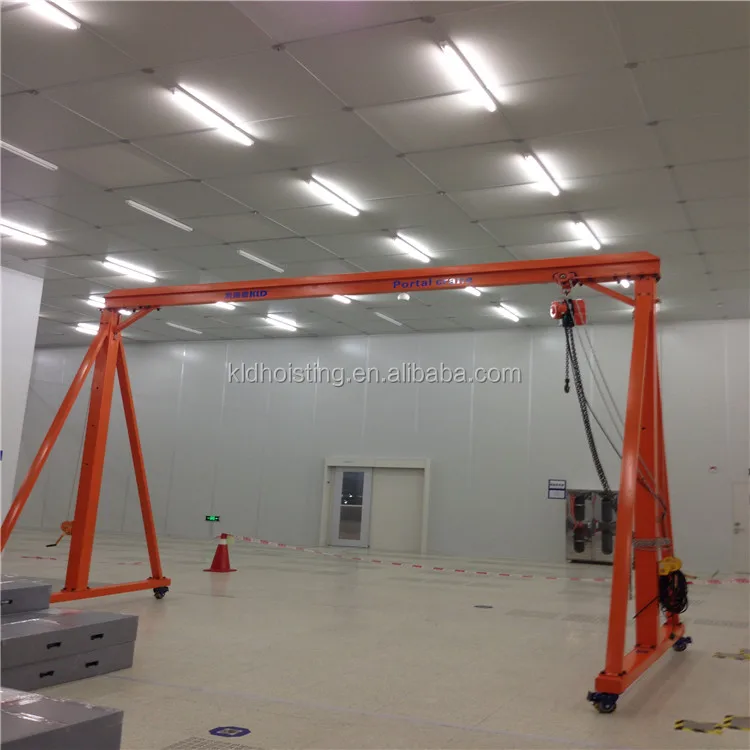 Портативный полупортальный кран для продажи