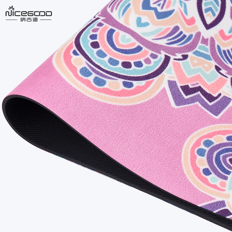 Hangzhou Jukui Custom label printed Rubber Yoga Mat bag with carrying stap Manufacturer