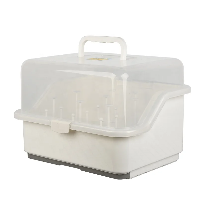 
Storage Box Feeding Plastic Baby Bottle Drying Rack 