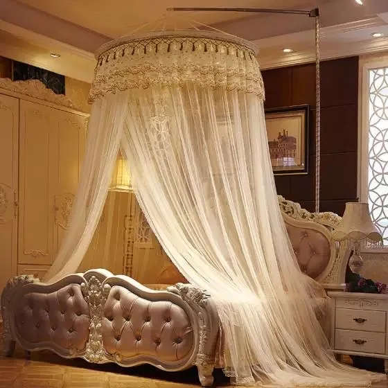 Circle mosquito nets for Bedroom in Lace