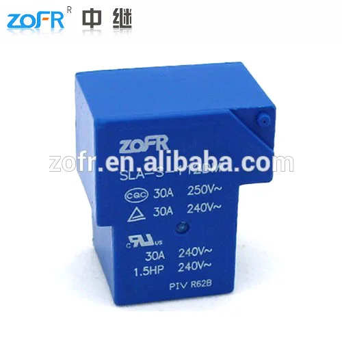 
Copper material silver contacts PCB type 1A 1B 1C 4pin 5pin 6pin 12v 24v jqx-15f t90 30A relay 