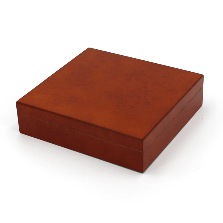 wholesale custom  solid wood box  cigar gift wooden packaging box