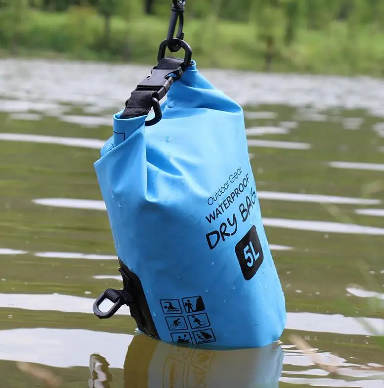 PVC Waterproof Dry Bag Outdoor Sport Swimming Rafting Sailing Bag