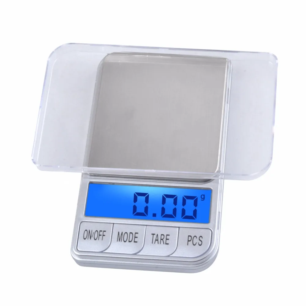 Portable jewelry scale electronic said 0.01g 0.1 grams scale tea balance mini gold medicine palm palm pocket scale 200g/0.01
