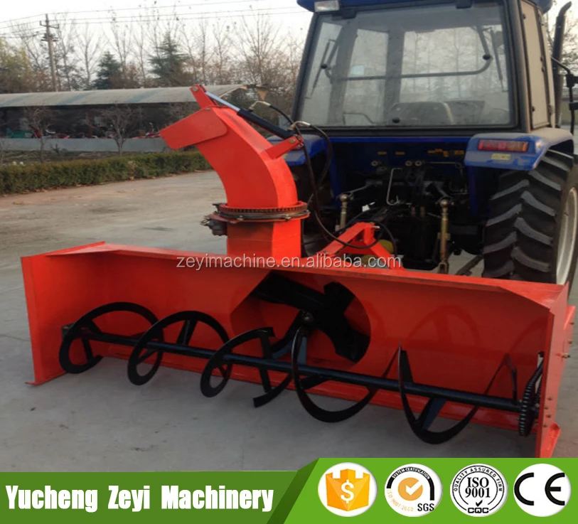 Manufacturer 2018 tractor pto driven snow blower/three point snow blower hot sale