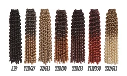 Ombre Crochet Braids Jumpy Wand Curl Twist Synthetic  Braiding Hair Jumbo Braid Hair