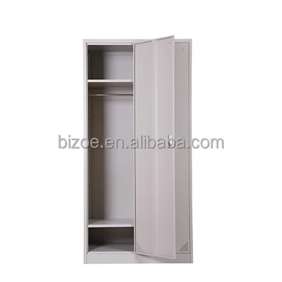 Best Sale Bedroom 2 Door Metal Locker Steel Furniture Iron Almirah Cupboard Designs