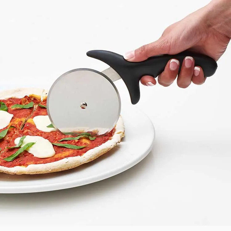 Ultra Sharp Stainless Steel Wheel Pizza Cutter with Plastic Handle
