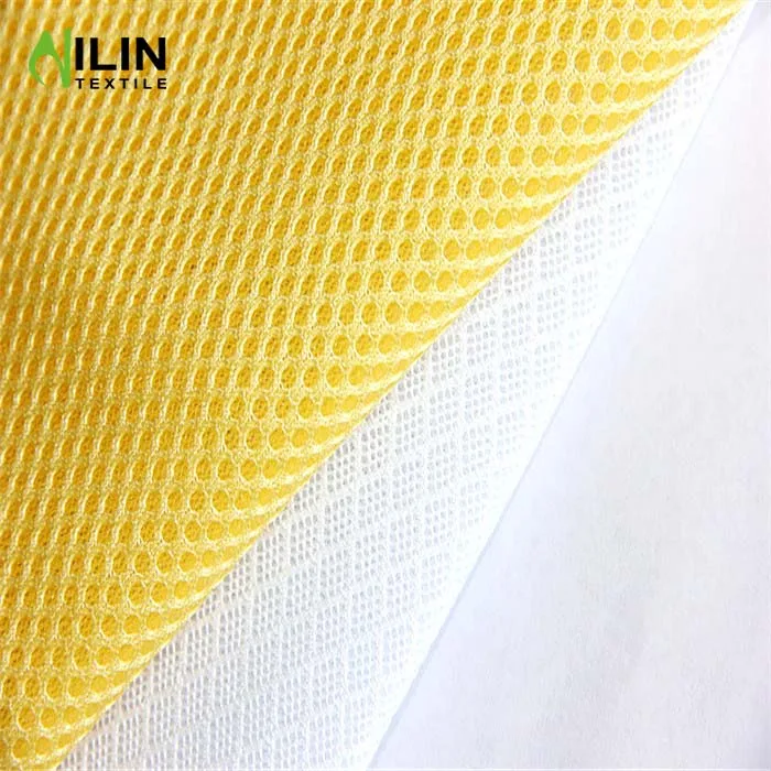 Anti-static new fashionable 3d spacer mesh fabric for car and motorcycle seat