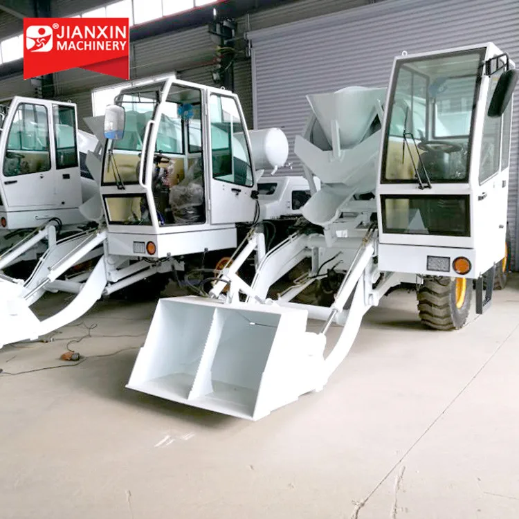 1.5M3  2M3 2.6M3 3M3 3.5m3 4m3 Self-loading concrete mixer with reasonable price
