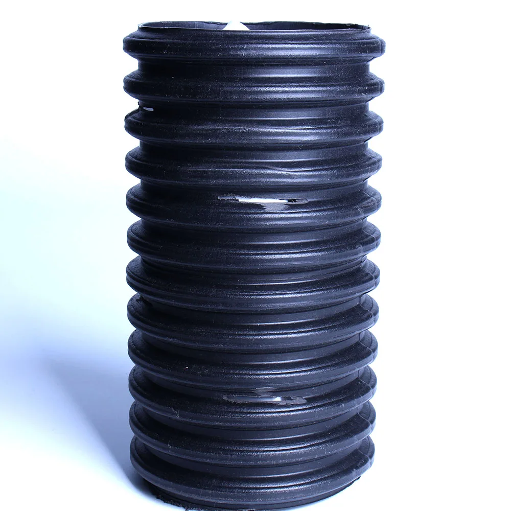 HDPE 2 inch 4 inch Black Permeable corrugated pipe Drip irrigation pipe
