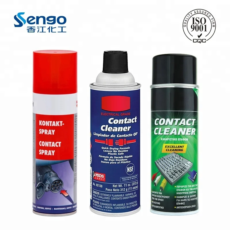 China Manufacturer Fast Drying Electrical Part Contact Cleaner with Safe Formula