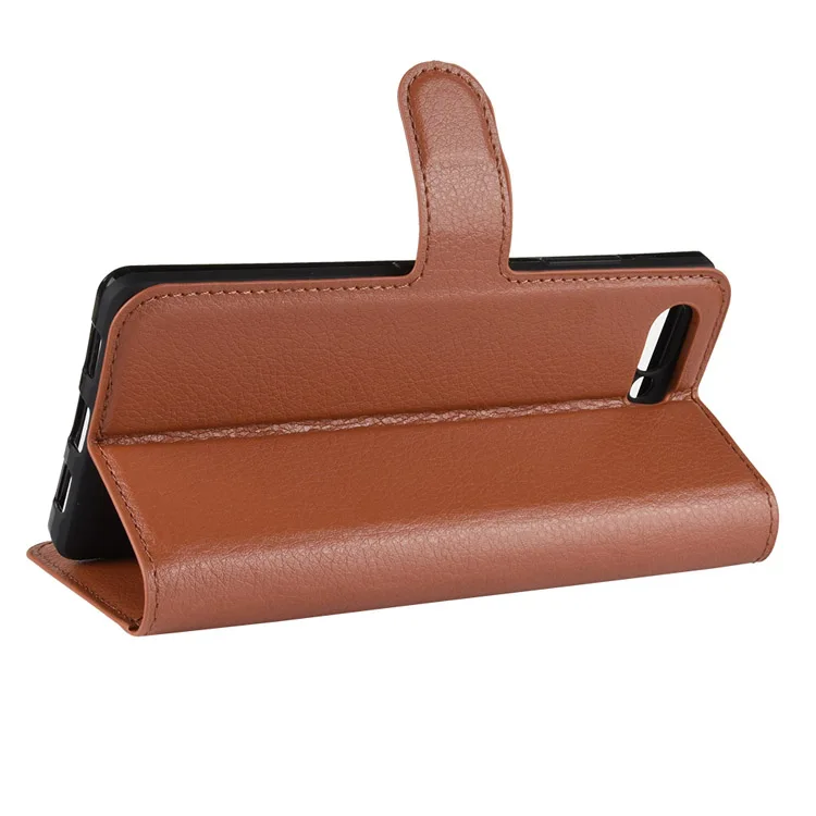 YEXIANG Leather With Credit Card Slot Mobile Phone Flip Cover Case For BlackBerry Key 2