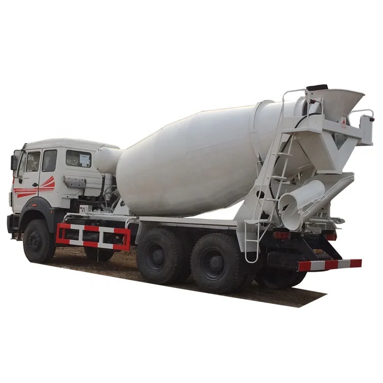 6x4 beiben 10m3 12m3 14m3 Cement Mixing Truck Concrete Mixer transit mixer low price factory supply