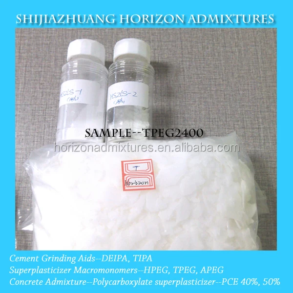 TPEG2400 for Concrete Polycarboxylate Superplasticizer Production
