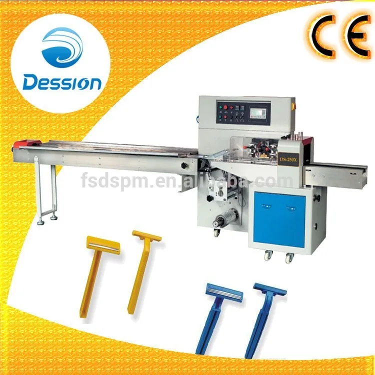 Ds-250x автоматическая машина для упаковки для одноразовых бритв упаковки