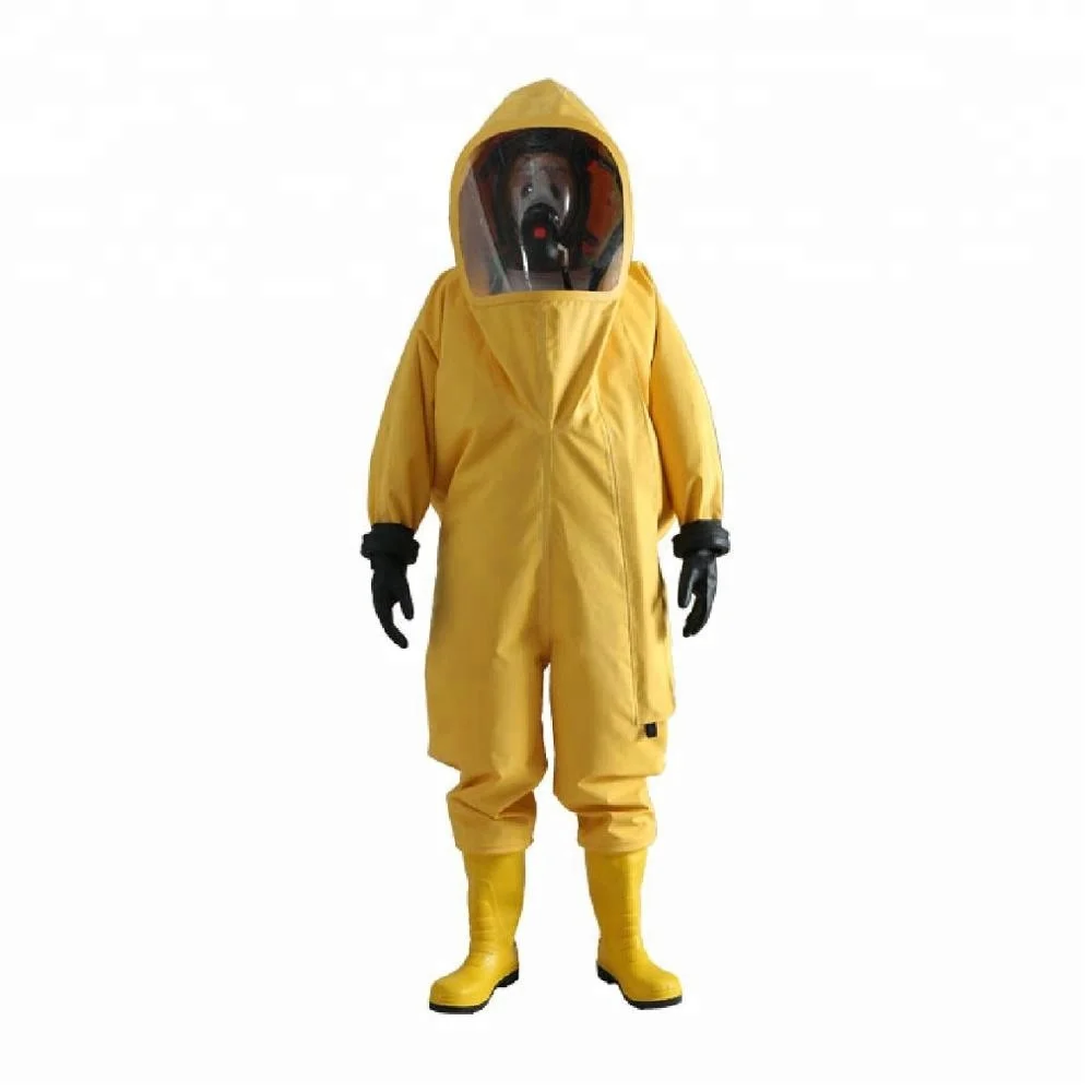 Omniseal Type chemical neoprene suit for fireman