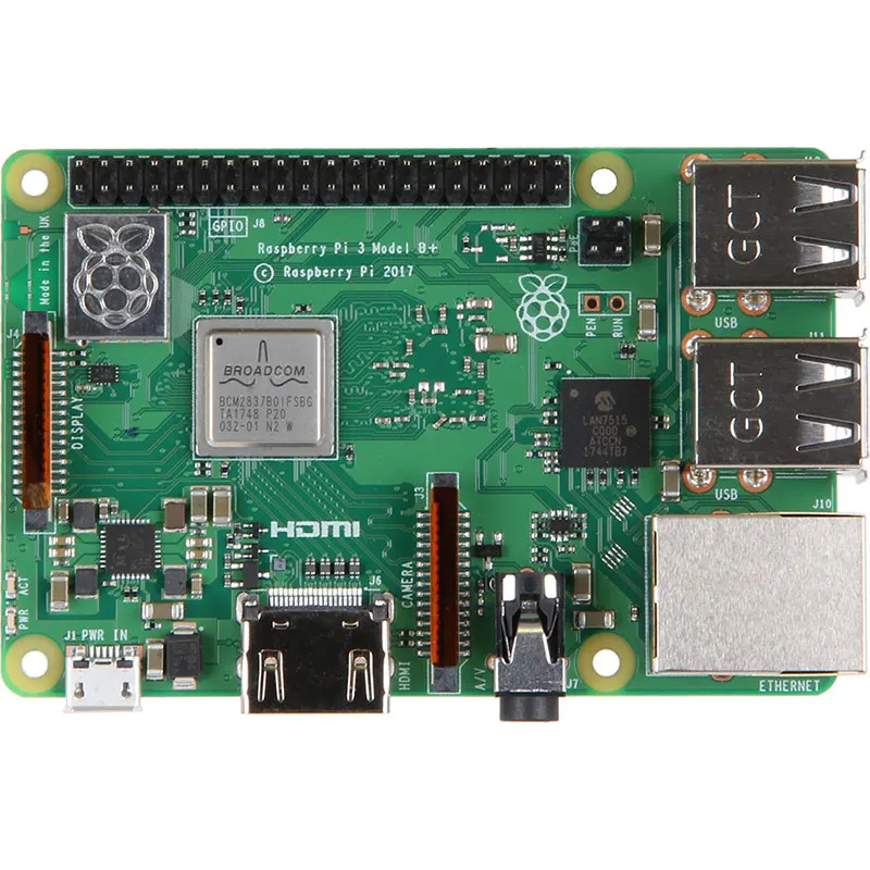 2019  raspberry pi 3 Model B+ wifi board