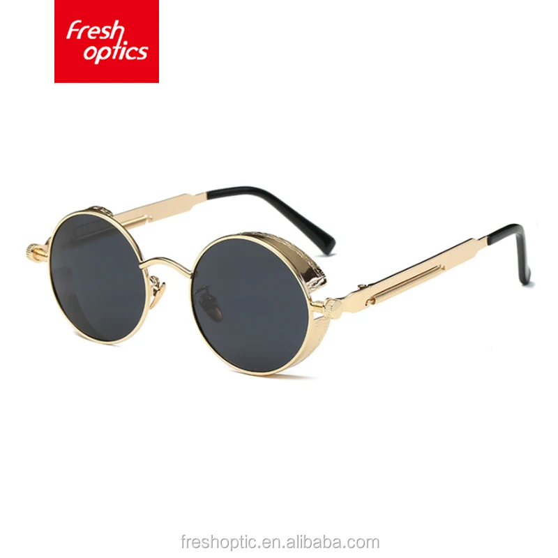 Factory supply fresh optics city vision round sunglasses