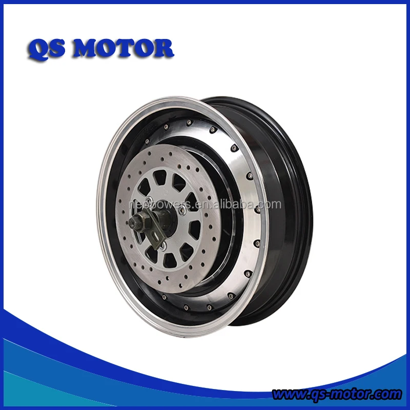 QS Motor 13 inch 273 6000W(Peak 12000W) 72V-144V Electric Scooter In-Wheel Hub Motor(45H) V2 Type
