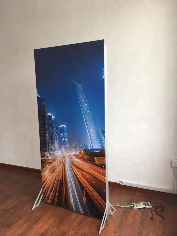 6FT Free Standing  Large Exhibition LED Light Box  for Advertising