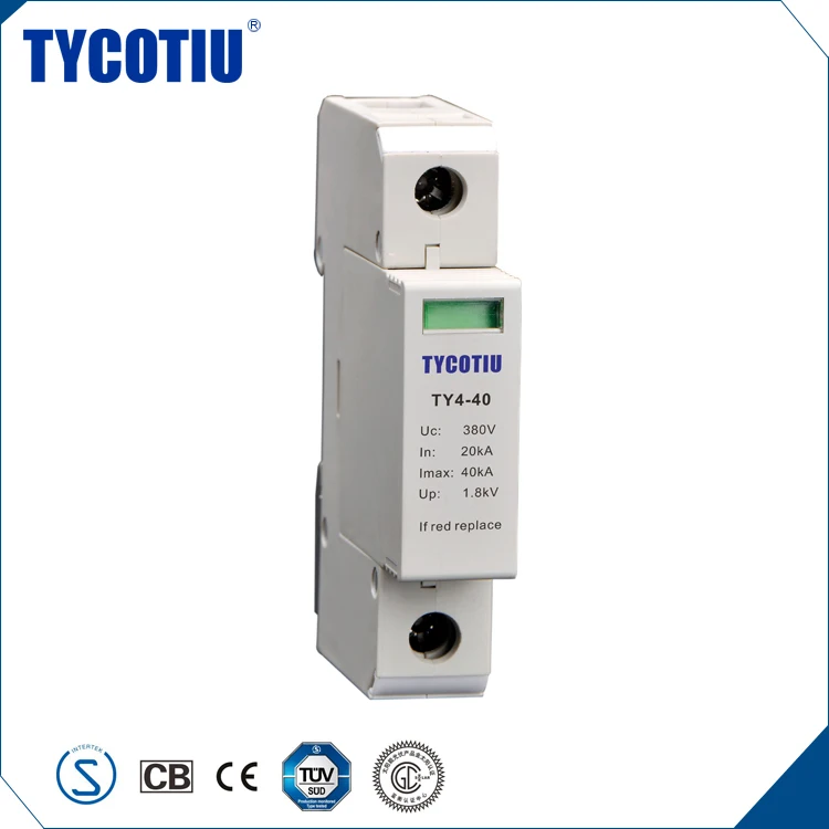 TYCOTIU High Demand Product Export 35mm Din Rail Class II Type 2 Surge Protection Device