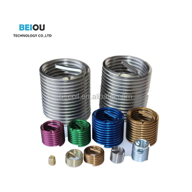all series screw coil thread insert thread bushing free running thread insert coils insert