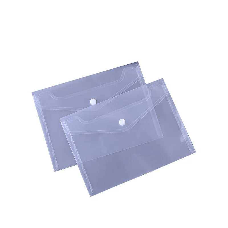 A5 A4 FC Clear Plastic PP File Envelop My Clear Bag