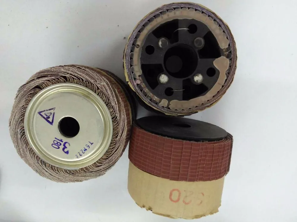 Customized Abrasive Polishing Emery Cloth Wire Wheel Sanding Paper Grinding Wheel Polishing Surface for Grinding Wood Furniture