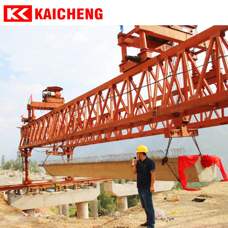 Professional, fast and cordial after-sale service railway girder launcher bridge grider erection equipment