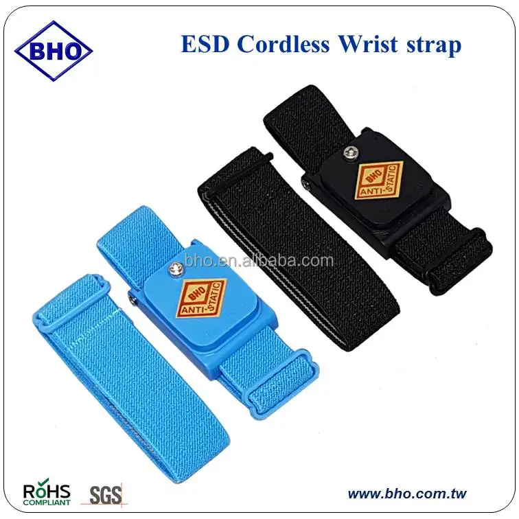ML-301C2 Economic cordless elastic band black antistatic wrist strap