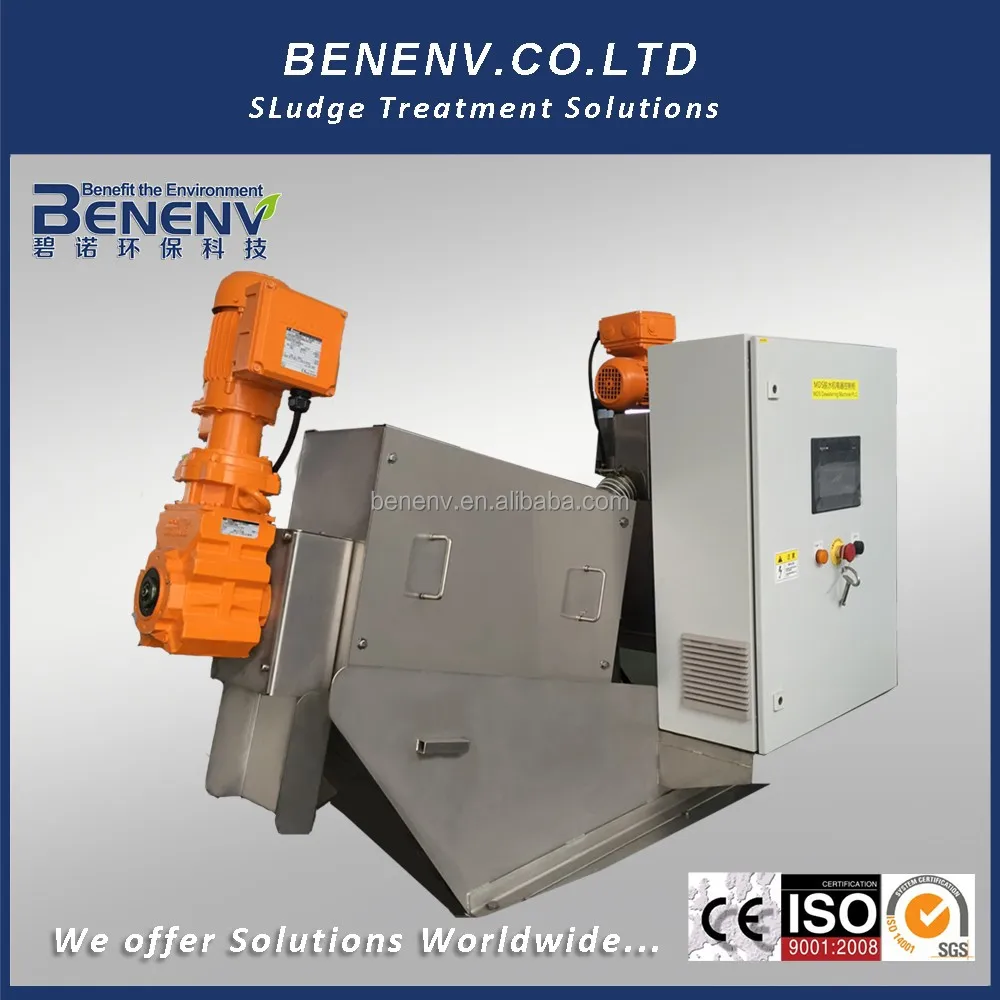 US Standard Sludge Treatment Equipment for Waste Management