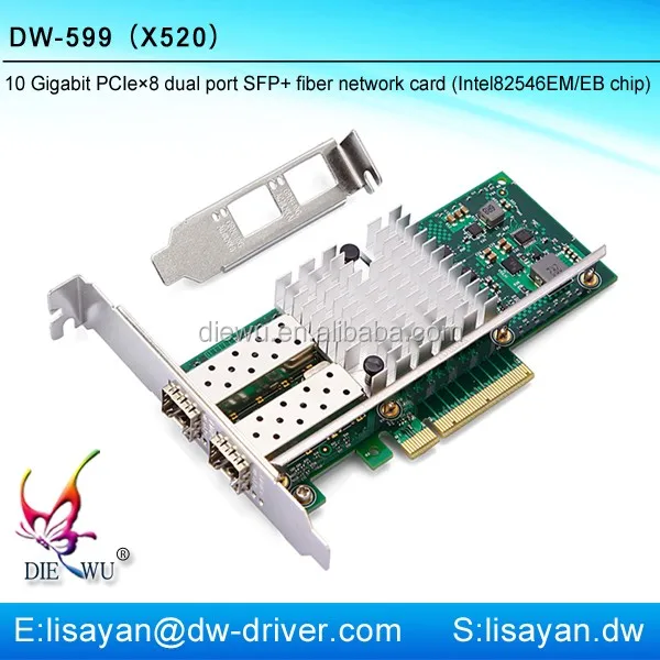 High quality dual port 10G network card