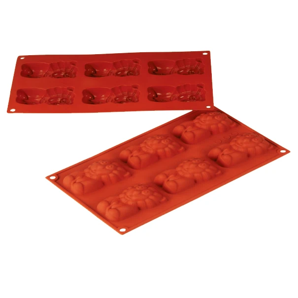 
lion shape silicone mold cake rubber mold silicone bakeware 