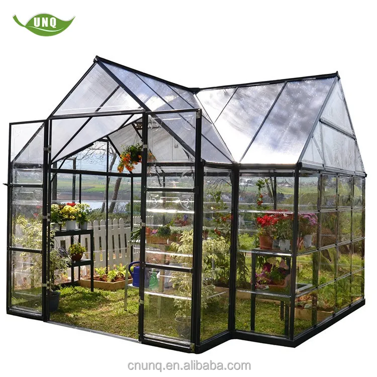 Wholesale Transparent polycarbonate pc cover mini garden greenhouse