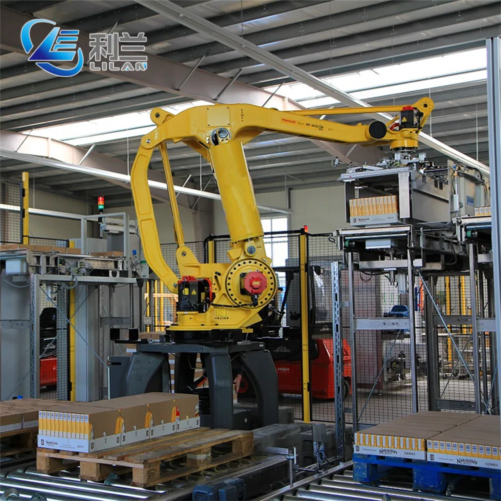 Carton Box Package Automatic robot arm for packaging lines