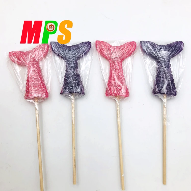 Half Custom Beauty Fishtail Shape Hard Candy