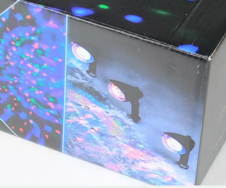 
Indoor / outdoor use RGB colors rotating led kaleidoscope path lights for garden 