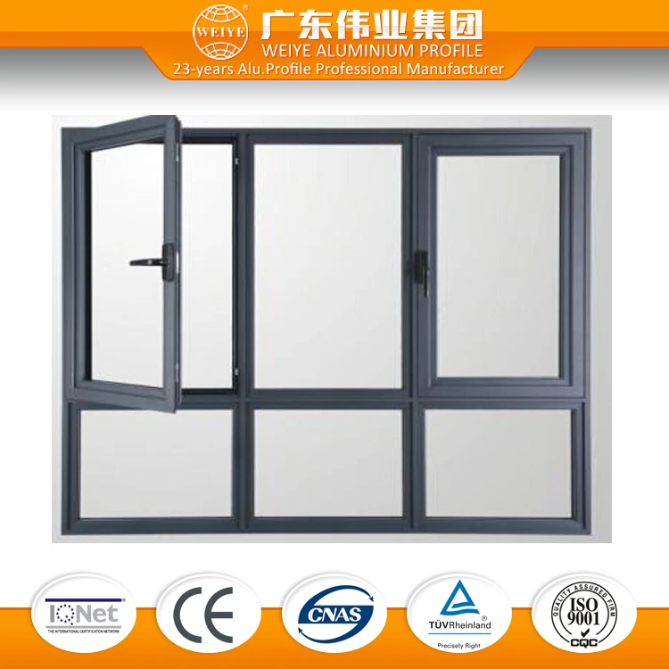 modern and high quality casement  iron window grill design