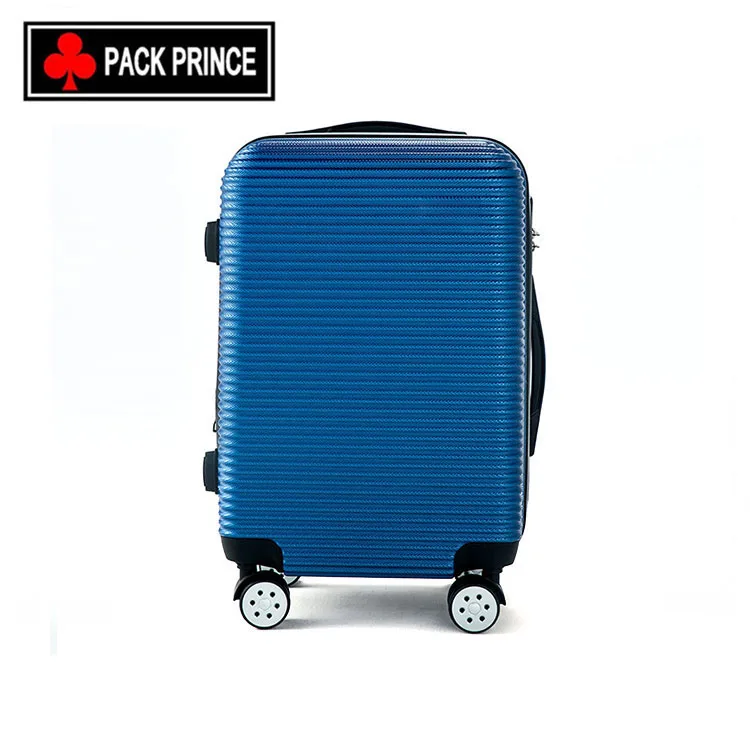 
55x40x20 ABS Cabin Trolley Weekend Getaways Travel Luggage Set , Low Cost Flight ABS Trolley Suitcase Set 